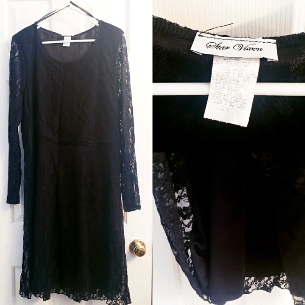 Black Lace Dress